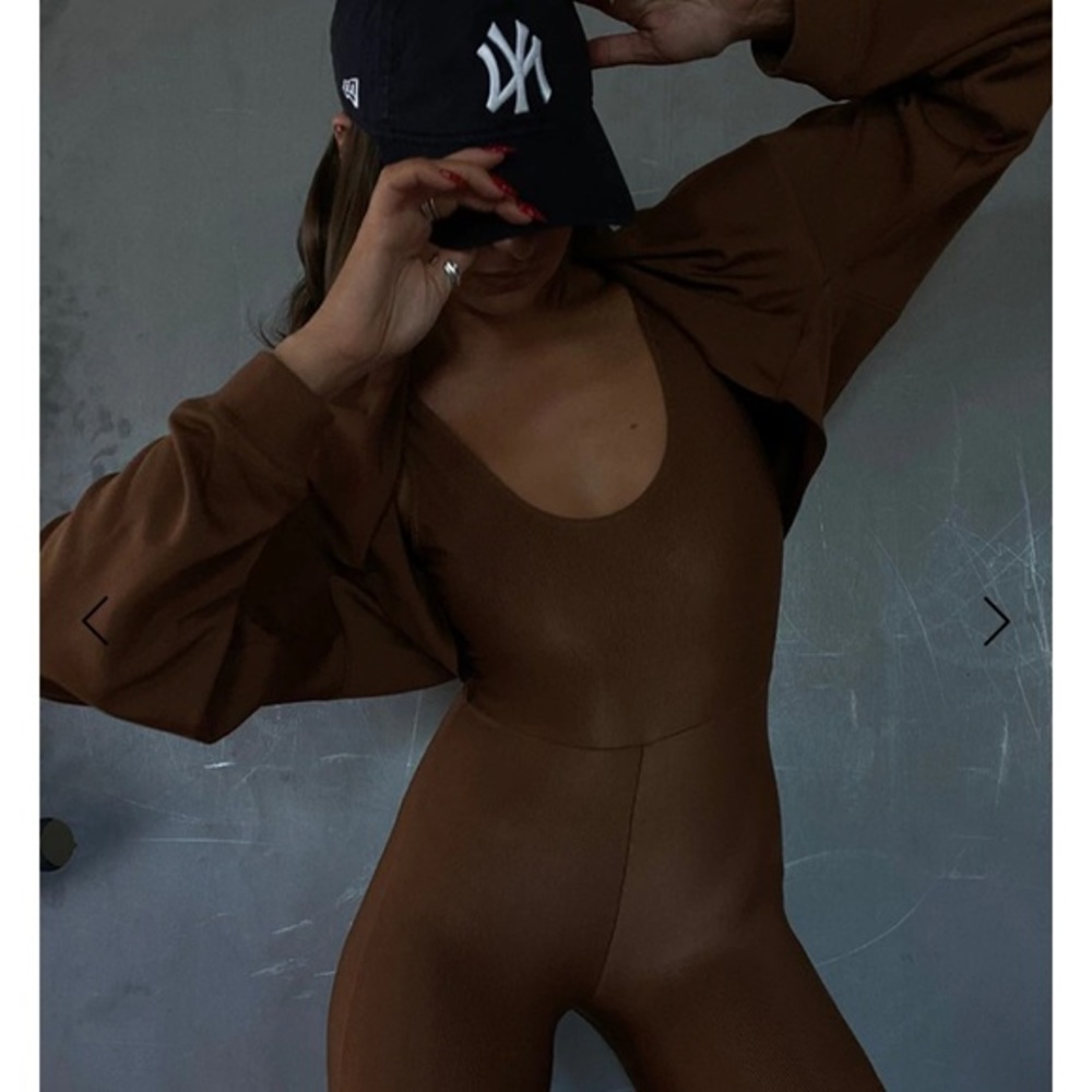 we wore what scoop rib bodysuit medium